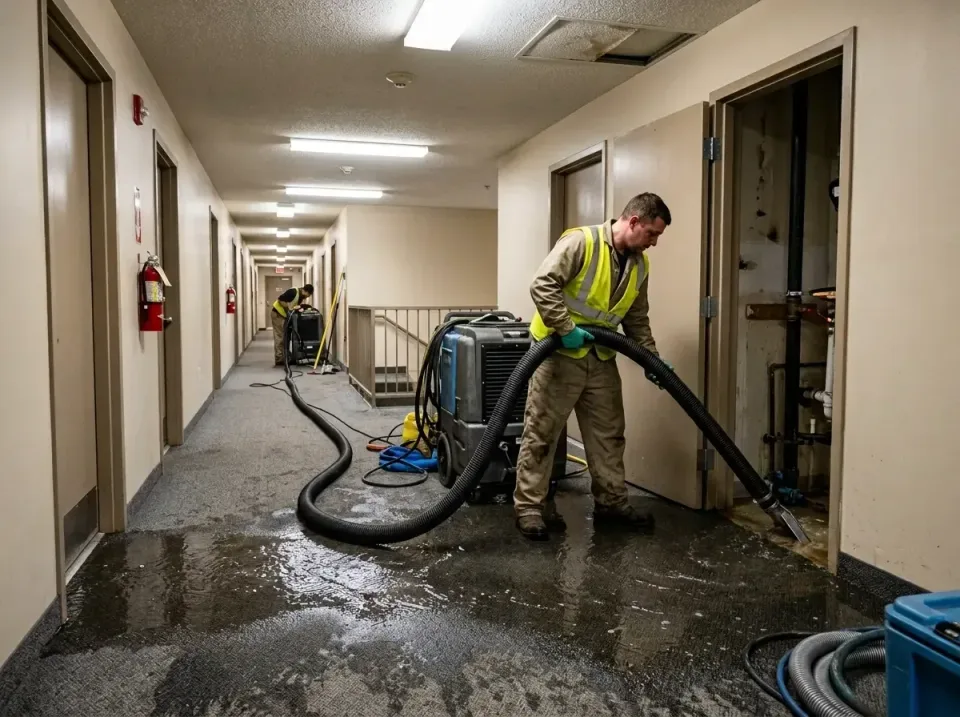 multi-unit-apartment-hallway-f-005 — frequently asked questions, Emergency Burst Pipe Water Extraction & Removal in Geistown…